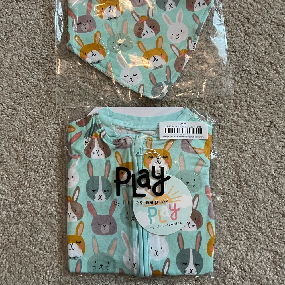 Little sleepies romper